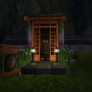 Hidden tea house